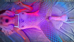 Hot Blonde In White Stockings Moans In A Puddle Of Cum While She Is Getting Orgasm With A Huge Cock