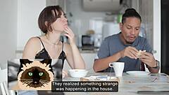 what the roommates had to do to scare away the evil one in dorm roleplay