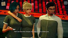 in this hentai anime the brunette bully becomes my lover in episode 84. she dominates with big cock.