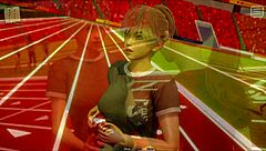 in this hentai anime the brunette bully becomes my lover in episode 84. she dominates with big cock.