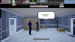 3D animated porn movie with a beautiful girl with perfect body and a big dick lover
