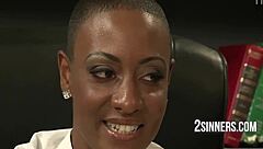 Big Tits Ebony Principal Has Sex With Student In Office