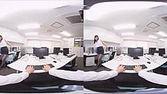 Office romance turns into sneaky creampie sex during lunch break with kizaki narisawa