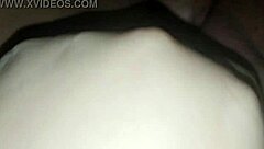 Chubby girlfriend takes off shorts for sex