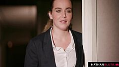 Natasha’s secret affair with a colleague in 4k
