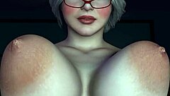 Plump Cougar Rides Dildo!