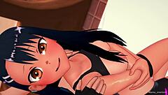 Nagatoro Jerks Off After Sports! She's So Hot In This Hentai!