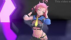 Strip Tease Idol Dances And Rips Clothes Off!