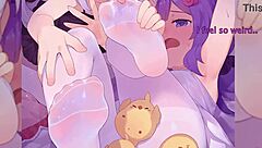 Azur lane hentai feet jerk off instructions