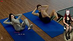 Watch Ms Denvers, Fitness MILF, Upskirt Tease in Episode 48!