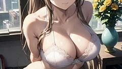 i tried my first big cock in 3d animated hentai