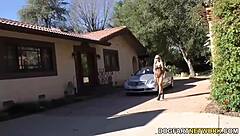 Nina Elle Gets Gangbanged By Black Guys For Facial Cum