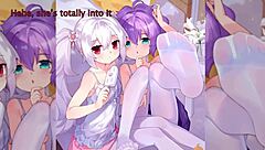 Azur lane hentai feet jerk off instructions