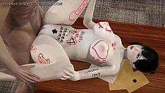 another horny babe in hentai creampie