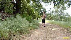 Donte thick gets some action with two hunky men in a public park - nextdoorstudios