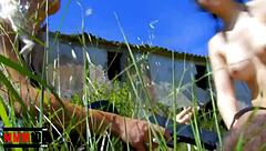 big tits brunette babe hardcore anal and squirting