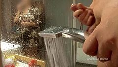 Stepmom Enters Bathroom, Starts Jerking, Likes To Watch!