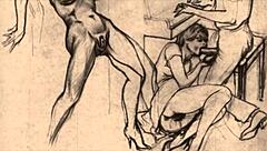 What Secrets Hide in These Vintage Erotic Drawings?