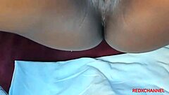 i watched a cheating petite girl attempt porn with squirting and 3some, risking getting caught