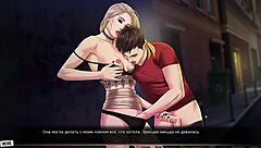 Big cock meets small pussy in anime porn
