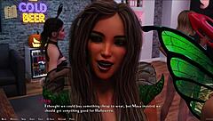 Explore the chick route in being a dik 225