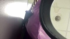 Exciting public fucking close up view