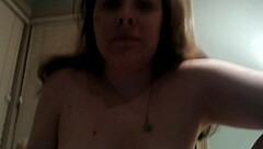 Amateur Teen 18+ with Big Boobs Masturbates to Orgasm