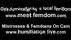 Femdom Humiliates Fat Disgusting Disappointment In BDSM POV Scene