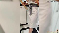 lustful housewife fingers her huge ass