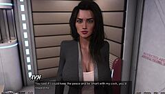 Arguing heatedly with ebony milf over big tits drama