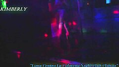 Peruvian dancers get wild at a nightclub party