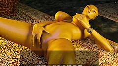 Huge alien orgy in this Hentai game with sex