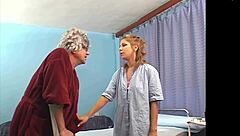 Young masseur Rachel Evans has a hot experience with an older man