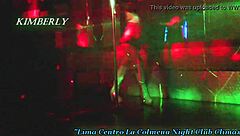 Peruvian dancers get wild at a nightclub party
