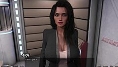 Arguing heatedly with ebony milf over big tits drama