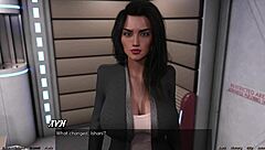 Arguing heatedly with ebony milf over big tits drama