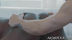 black stud phoenix fellington interacts with colton grey in an intimate setting