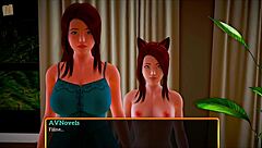 my new family gathers for a quiet evening together