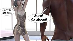 i am mia in adult 3d comic blowjob scene