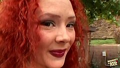 Redhead Audrey Opens Asshole To Hung Stud