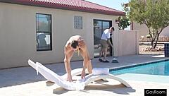 Trent Rails Poolboy's Asshole