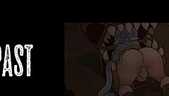 Minecraft Alex lifts shirt for wild hentai cartoon parody fuck in 2025