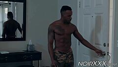 Black stud Phoenix Fellington's anal scene with Colton Grey