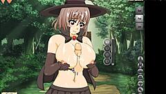 Titty-fucking witch girl game with bonus scene - Koooonsoft