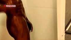 First time gay scene in the bathroom with a skinny black straight man