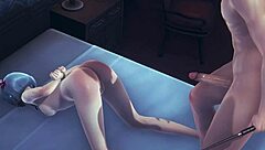 Hardcore Rem hentai with 3D and cosplay scenes
