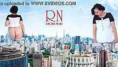 wow, a giant lady without panties walks around the city, she's as tall as king kong, amazing show of a giantess