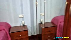 How does your woman enjoy when I penetrate her big natural tits?