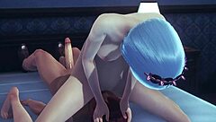 Hardcore Rem hentai with 3D and cosplay scenes