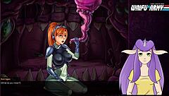 Starcraft Slut Swallows Sperm in Hentai Game!